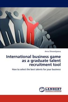 portada international business game as a graduate talent recruitment tool (en Inglés)