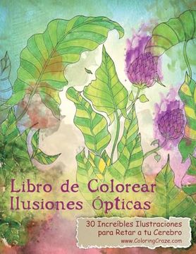 portada Libro de Colorear Ilusiones Opticas
