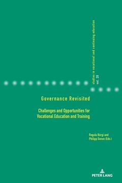 portada Governance Revisited: Challenges and Opportunities for Vocational Education and Training (en Inglés)