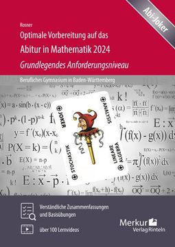 portada Optimale Vorbereitung auf das Abitur in Mathematik 2024 - Grundlegendes Anforderungsniveau (en Alemán)