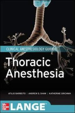 portada Thoracic Anesthesia (in English)