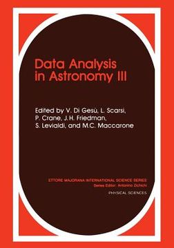 portada Data Analysis in Astronomy III (en Inglés)