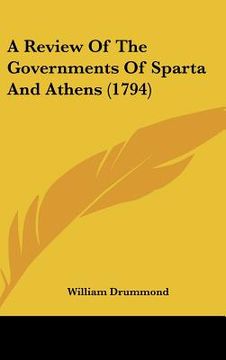 portada a review of the governments of sparta and athens (1794) (in English)