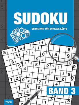 portada Sudoku Band 3: Denksport für Schlaue Köpfe - Großdruck (en Alemán)