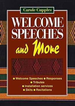 portada Welcome Speeches and More (en Inglés)