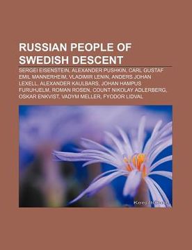 portada russian people of swedish descent: sergei eisenstein, alexander pushkin, carl gustaf emil mannerheim, vladimir lenin, anders johan lexell