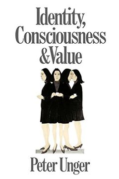 portada Identity, Consciousness and Value (en Inglés)