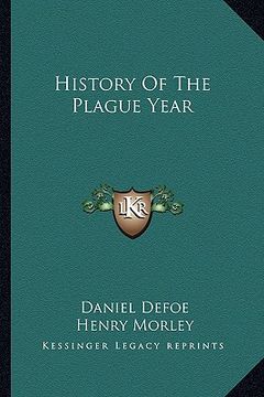 portada history of the plague year (en Inglés)