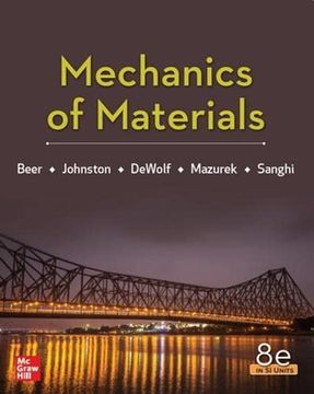 portada Mechanics of Materials 8th Edition, si Units (Asia Higher Education Engineering/Computer Science Mechanical Engineering)