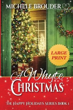 portada A Whyte Christmas Large Print (en Inglés)