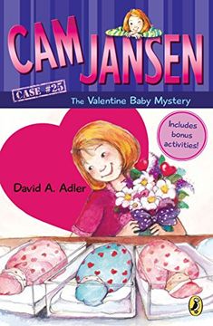 portada Cam Jansen: Cam Jansen and the Valentine Baby Mystery #25 (Cam Jansen Mysteries) (in English)