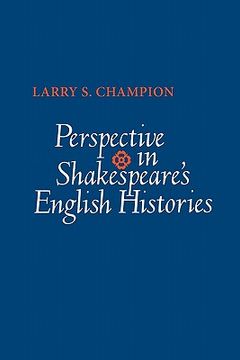 portada perspective in shakespeare's english histories (en Inglés)