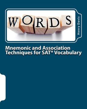 portada mnemonic and association techniques for sat vocabulary (en Inglés)