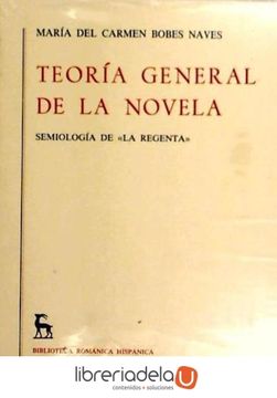 portada Teoria General Novela: Semiología de "la Regenta" (Varios Gredos)