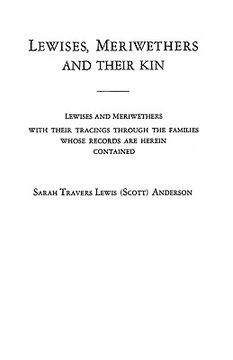 portada lewises, meriwethers and their kin (in English)