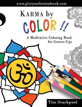 portada KARMA By COLOR: Coloring book for Grown-Ups (US Edition) (en Inglés)
