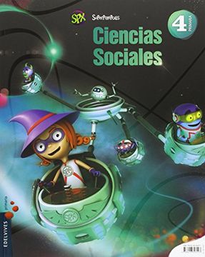 portada Ciencias Sociales 4º Primaria (Andalucía) (Superpixépolis)