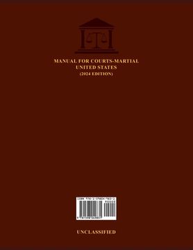 portada Manual for Courts-Martial United States (2024 Edition) (en Inglés)