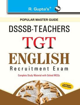 portada Dsssb: Teachers TGT English Exam Guide (en Inglés)
