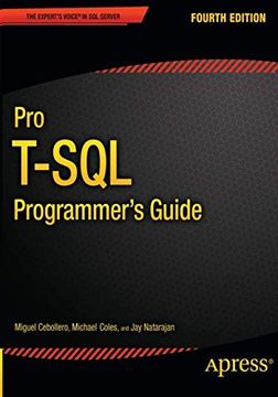 portada Pro T-Sql Programmer's Guide (en Inglés)