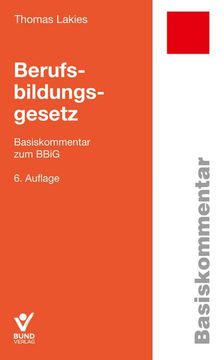 portada Berufsbildungsgesetz (en Alemán)