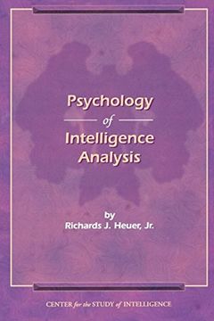 portada The Psychology of Intelligence Analysis (en Inglés)