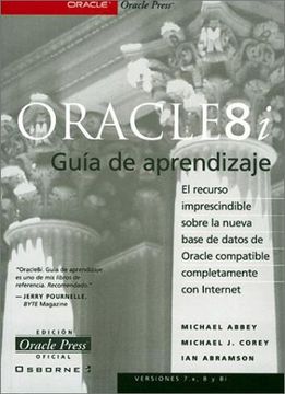 portada Oracle 8 i Guia de Aprendizaje