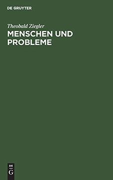 portada Menschen und Probleme: Reden, Vorträge und Aufsätze (in German)