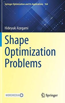 portada Shape Optimization Problems: 164 (Springer Optimization and its Applications) 