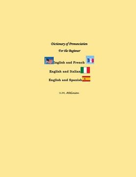 portada Dictionary of Pronunciation for the Beginner (en Inglés)