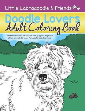 portada Doodle Lovers Adult Coloring Book (in English)