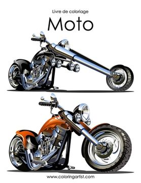 portada Livre de coloriage Moto 1 (en Francés)