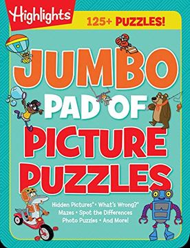 portada Jumbo pad of Picture Puzzles (Highlights(Tm) Jumbo Books & Pads) (en Inglés)