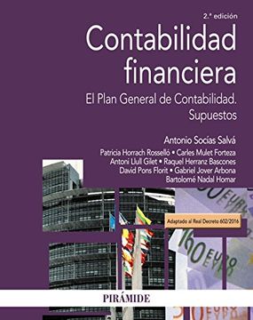 portada Contabilidad Financiera: El Plan General de Contabilidad: Supuestos