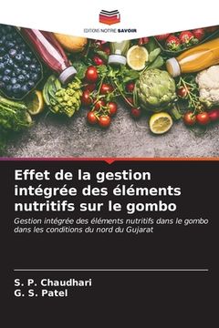 portada Effet de la gestion intégrée des éléments nutritifs sur le gombo (en Francés)