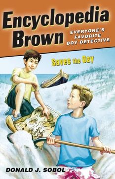 portada Encyclopedia Brown Saves the day (en Inglés)