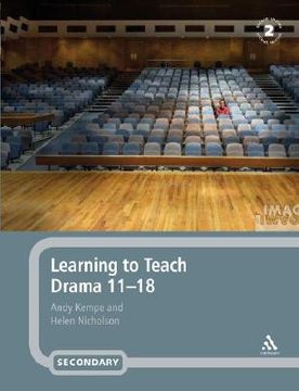 portada learning to teach drama 11-18 (in English)