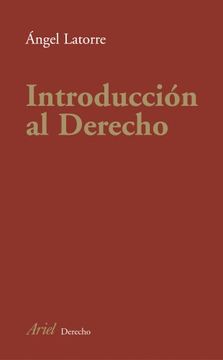portada Introduccion al Derecho (in Spanish)