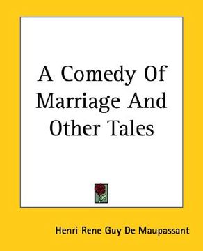 portada a comedy of marriage and other tales (en Inglés)
