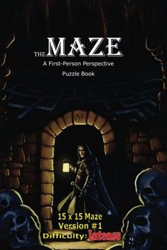 portada The Maze: A First-Person Perspective Puzzle Book Intense 15x15 Version #1