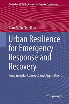 portada Urban Resilience for Emergency Response and Recovery: Fundamental Concepts and Applications (en Inglés)