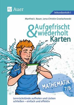 portada Aufgefrischt-Und-Wiederholt-Karten Mathematik 7-8 (en Alemán)