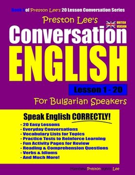 portada Preston Lee's Conversation English For Bulgarian Speakers Lesson 1 - 20 (British Version) (en Inglés)