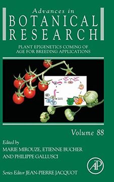 portada Plant Epigenetics Coming of age for Breeding Applications, Volume 88 (Advances in Botanical Research) (en Inglés)