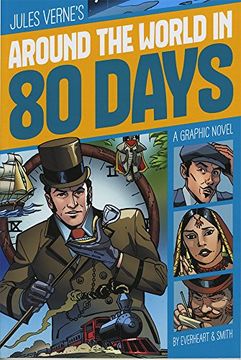 portada Around the World in 80 Days (Graphic Revolve Novels) (en Inglés)