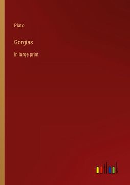 portada Gorgias: in large print 