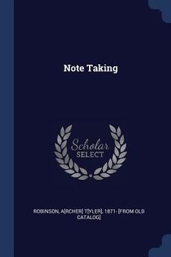 portada Note Taking (en Inglés)