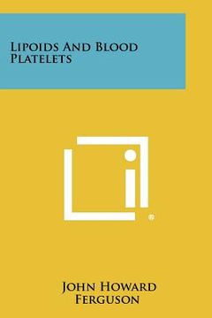 portada lipoids and blood platelets (en Inglés)