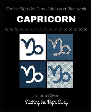 portada Capricorn Zodiac Signs for Cross Stitch and Blackwork