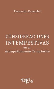 portada Consideraciones Intempestivas en el Acompañamiento Terapeutico (in Spanish)